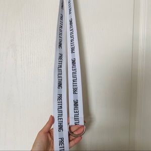 Double hooped belt (two sided design)